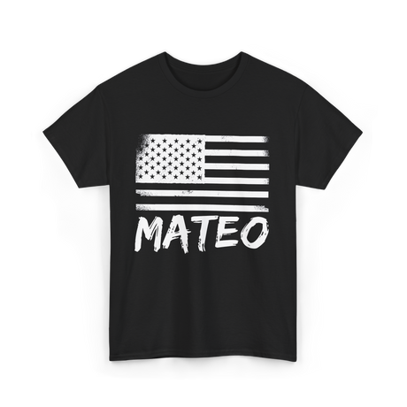 American Flag Citizenship Pride T-Shirt - Black