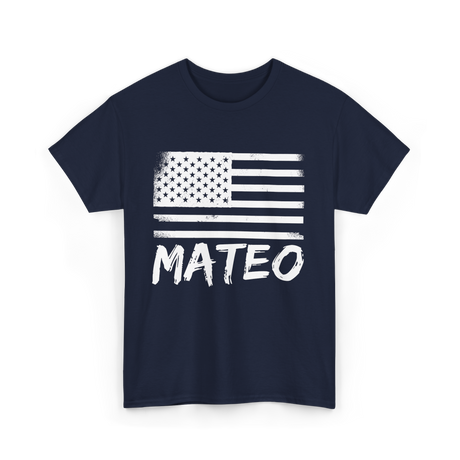 American Flag Citizenship Pride T-Shirt - Navy