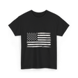 American Flag Patriotic Flag T-Shirt - Black