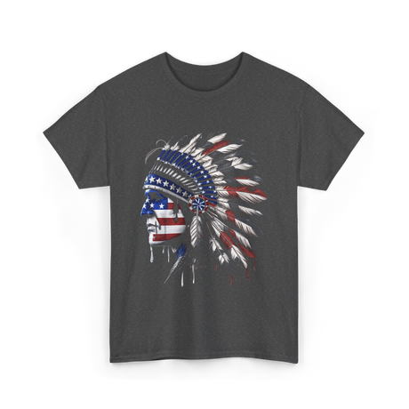 American Patriotism Native T-Shirt - Dark Heather