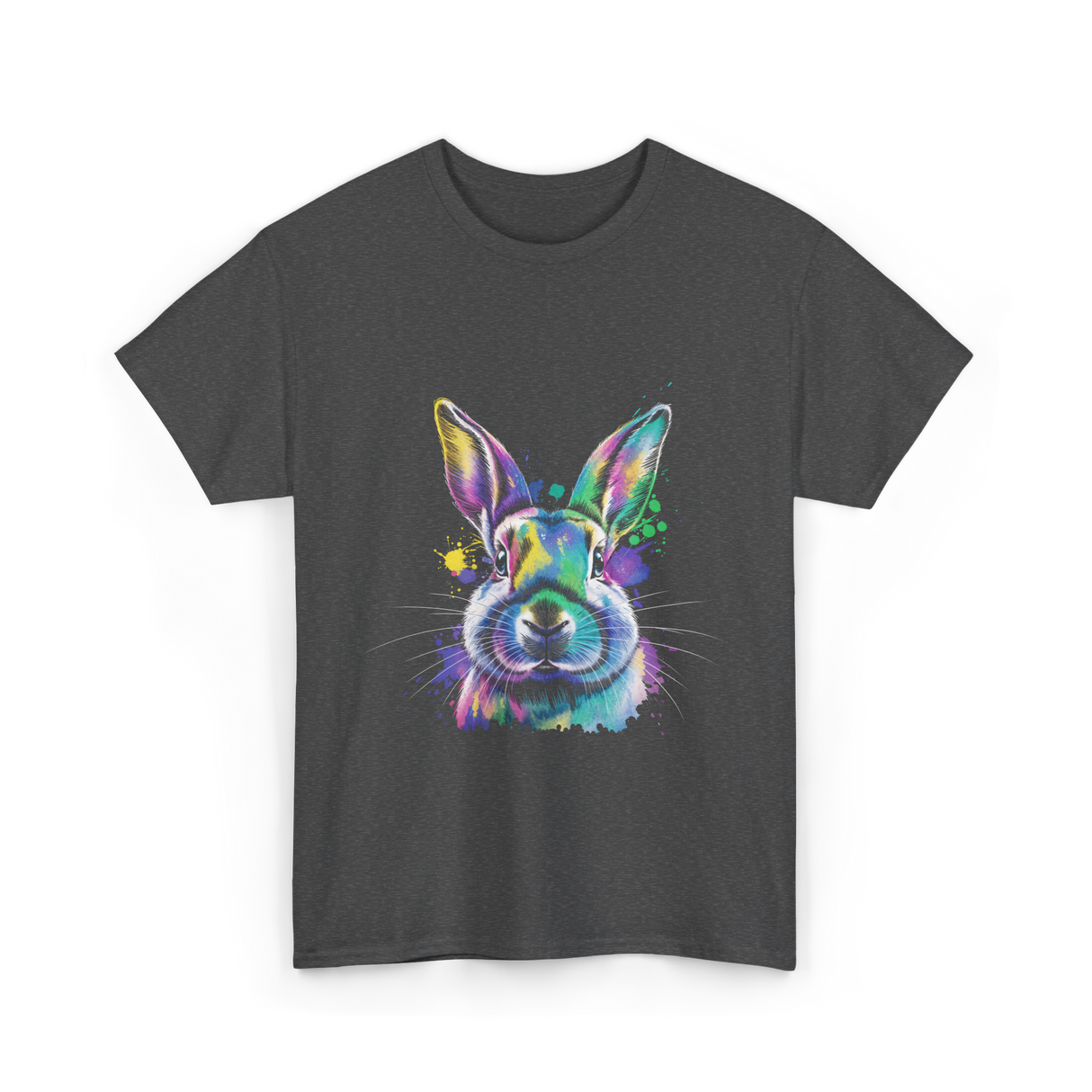 Animal Art T-Shirt - Dark Heather