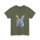 Animal Art T-Shirt - Military Green