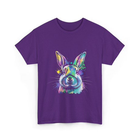 Animal Art T-Shirt - Purple