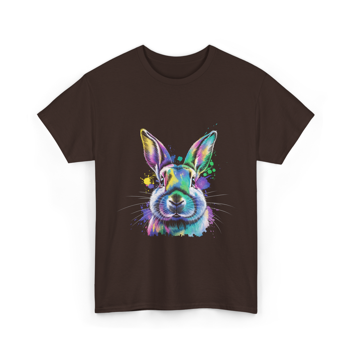 Animal Art T-Shirt - Dark Chocolate