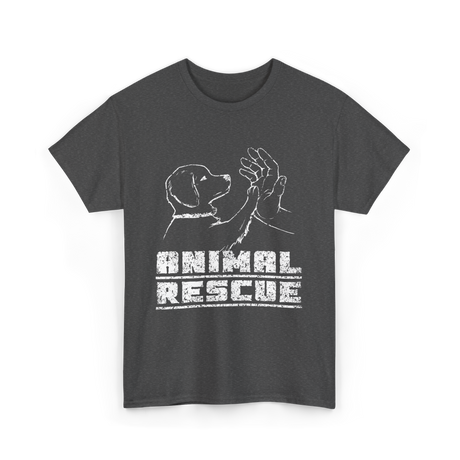 Animal Rescue Dog Rescue T-Shirt - Dark Heather