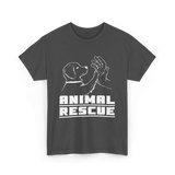 Animal Rescue For Animals T-Shirt - Dark Heather