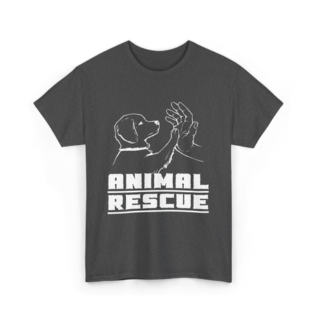 Animal Rescue For Animals T-Shirt - Dark Heather