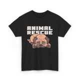 Animal Rescue Rescue Animals T-Shirt - Black