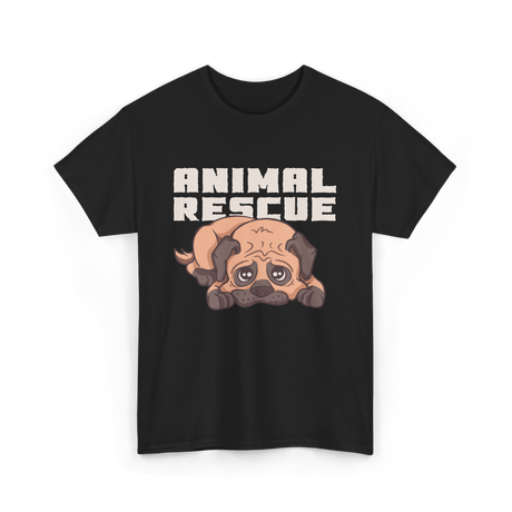 Animal Rescue Rescue Animals T-Shirt - Black