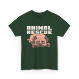 Animal Rescue Rescue Animals T-Shirt - Forest Green