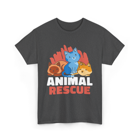 Animal Rescue Rescue Animals T-Shirt - Dark Heather