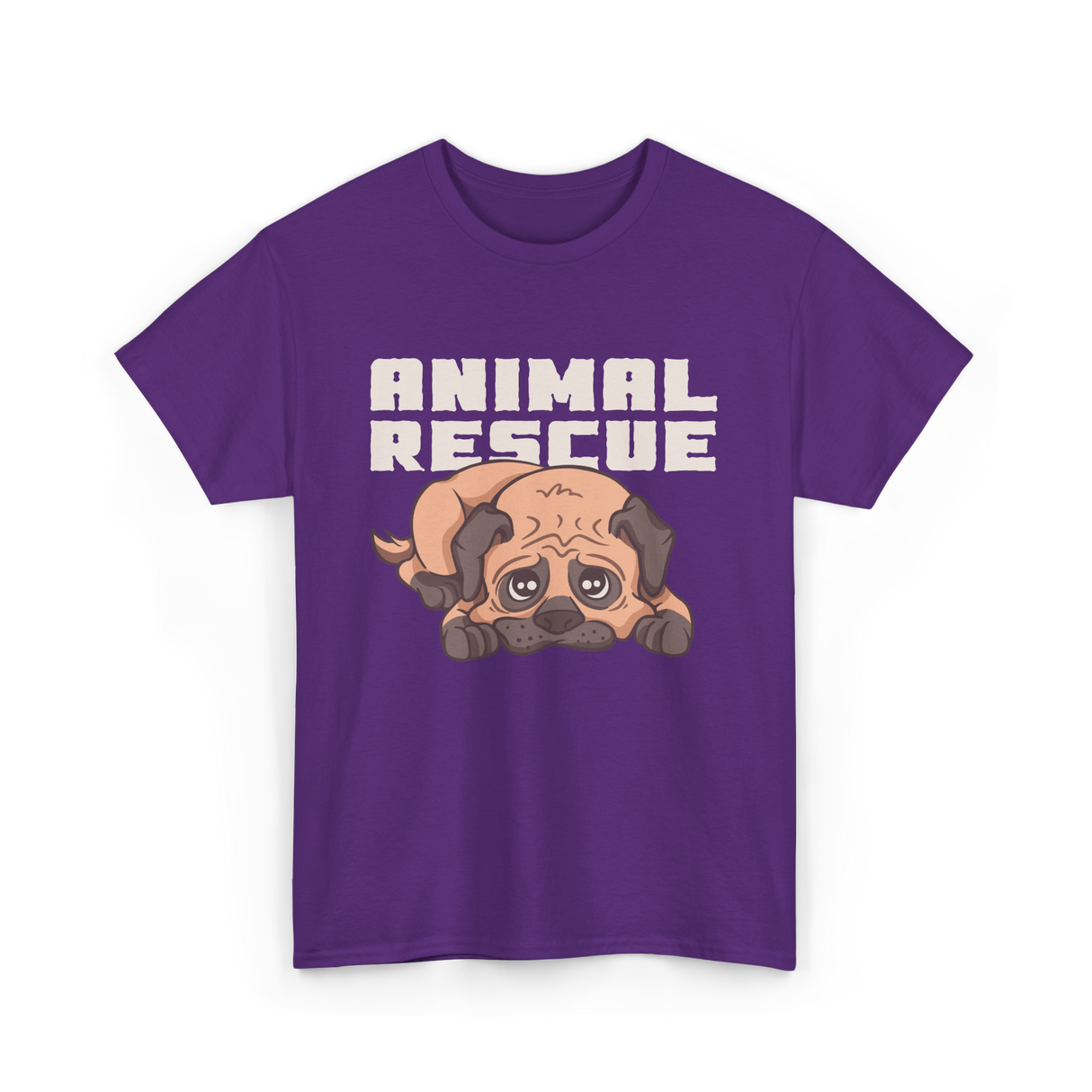 Animal Rescue Rescue Animals T-Shirt - Purple