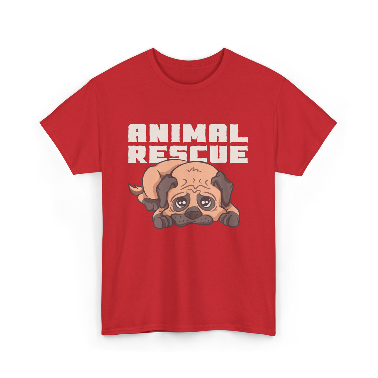 Animal Rescue Rescue Animals T-Shirt - Red