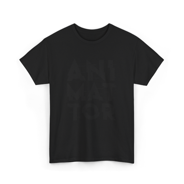 Animator Animation Team Job T-Shirt - Black