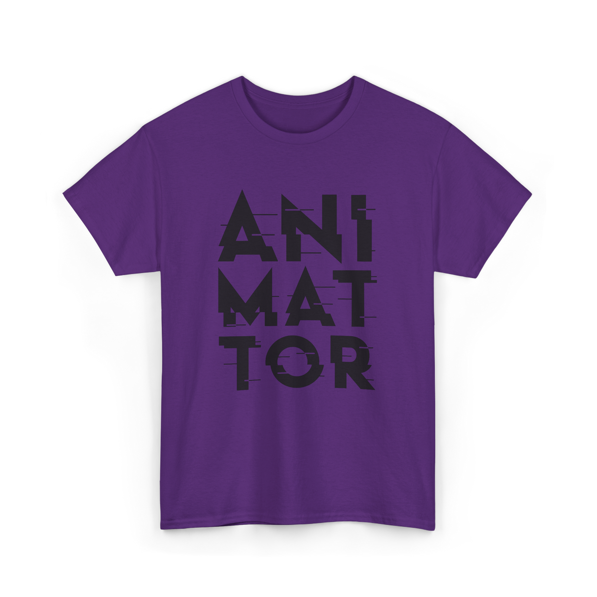 Animator Animation Team Job T-Shirt - Purple