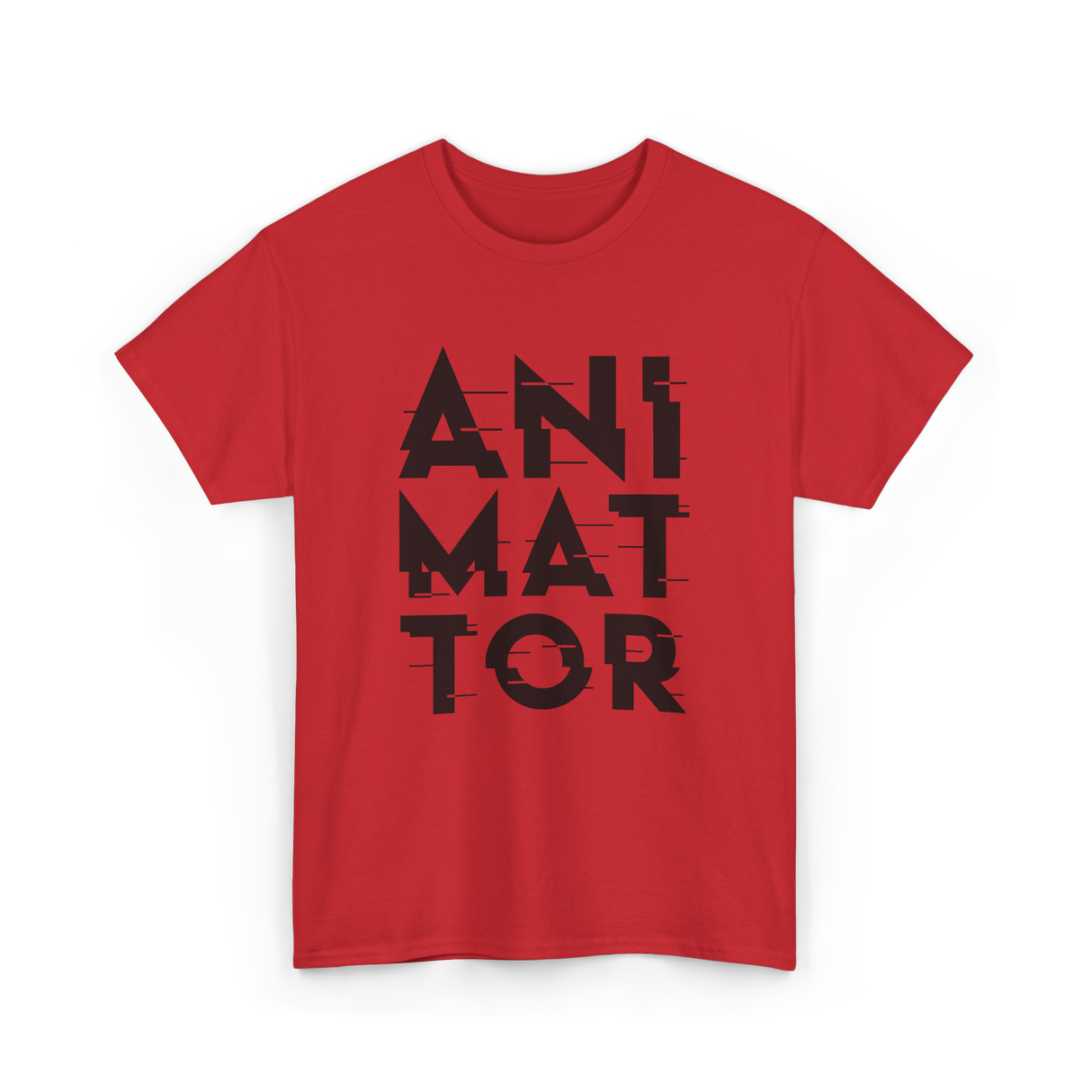 Animator Animation Team Job T-Shirt - Red