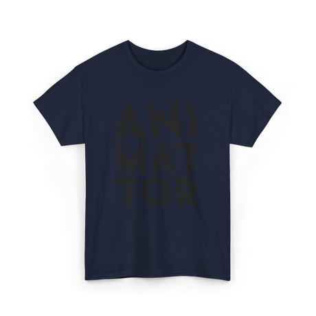 Animator Animation Team Job T-Shirt - Navy