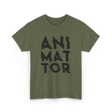 Animator Animation Team Job T-Shirt - Military Green