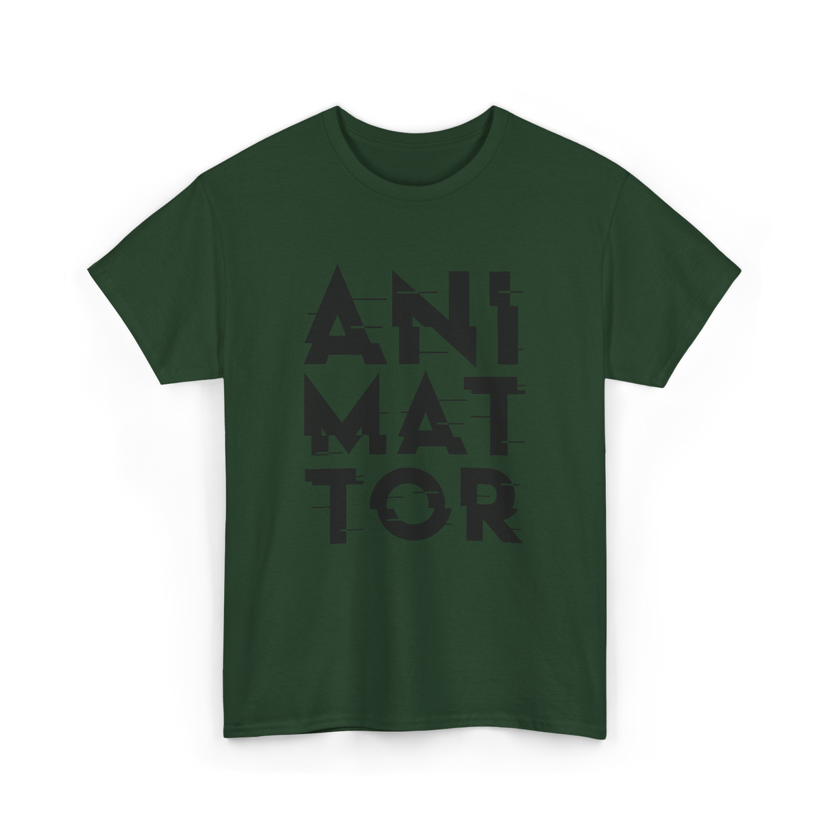 Animator Animation Team Job T-Shirt - Forest Green