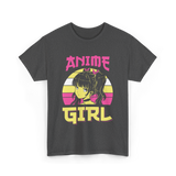 Anime Girl Anime Character T-Shirt - Dark Heather