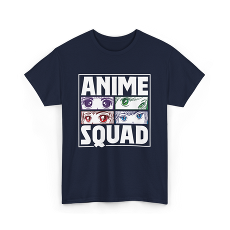 Anime Squad Anime Fans T-Shirt - Navy