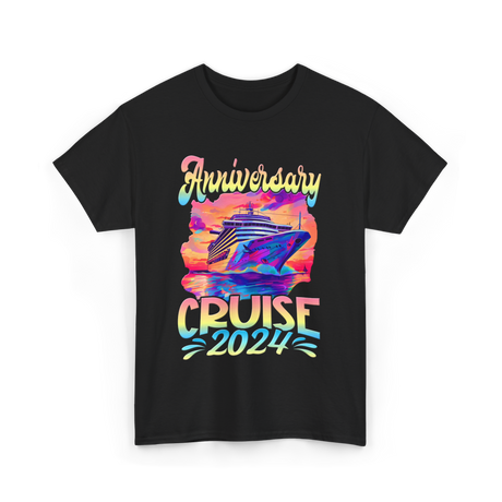 Anniversary Cruise 2024 Cruise T-Shirt - Black