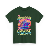 Anniversary Cruise 2024 Cruise T-Shirt - Forest Green