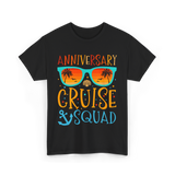 Anniversary Cruise Squad Cruise Team T-Shirt - Black