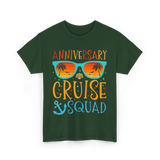 Anniversary Cruise Squad Cruise Team T-Shirt - Forest Green