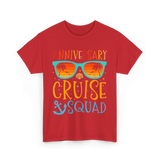 Anniversary Cruise Squad Cruise Team T-Shirt - Red