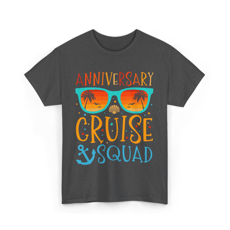 Anniversary Cruise Squad Cruise Team T-Shirt - Dark Heather