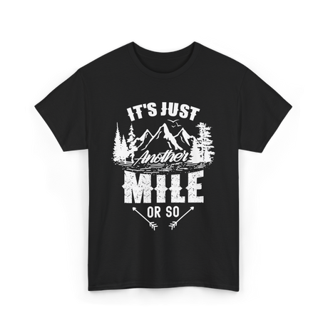 Another Mile Hiking Adventure T-Shirt - Black