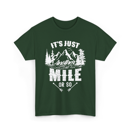 Another Mile Hiking Adventure T-Shirt - Forest Green