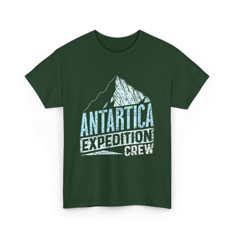 Antarctica Expedition Crew Antarctica T-Shirt - Forest Green