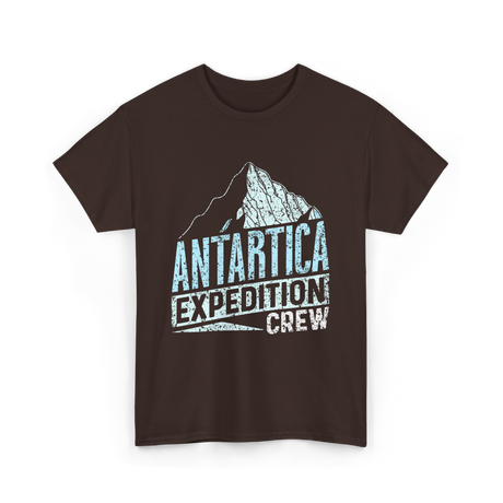 Antarctica Expedition Crew Antarctica T-Shirt - Dark Chocolate