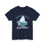 Antarctica Expedition Polar Bear T-Shirt - Navy