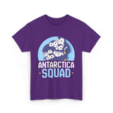 Antarctica Squad Penguin T-Shirt - Purple