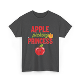 Apple Picking Princess Kids T-Shirt - Dark Heather