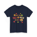 Are You Fall-O-Ween Jesus T-Shirt - Navy