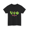 Arizona Cactus Plant Cactus T-Shirt - Black