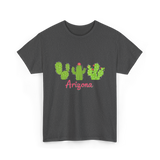 Arizona Cactus Plant Cactus T-Shirt - Dark Heather