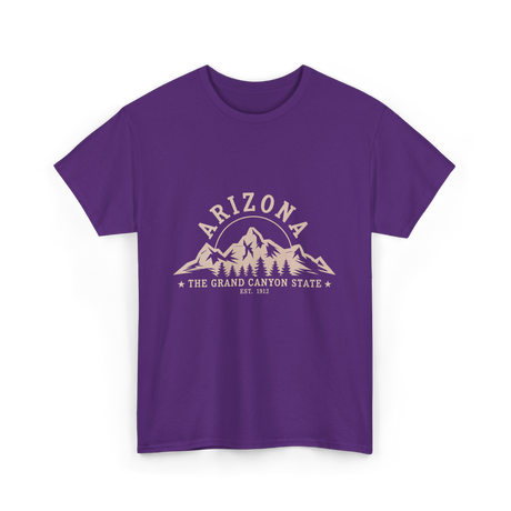 Arizona Grand Canyon State T-Shirt - Purple