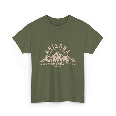 Arizona Grand Canyon State T-Shirt - Military Green