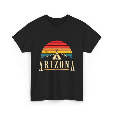 Arizona Mountains Camping Outdoors T-Shirt - Black