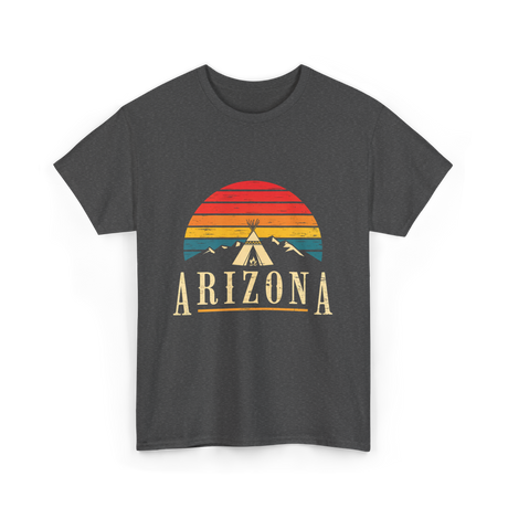 Arizona Mountains Camping Outdoors T-Shirt - Dark Heather