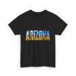 Arizona Nature Cactuses Desert Landscape T-Shirt - Black