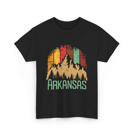 Arkansas Mountains Arkansas T-Shirt - Black