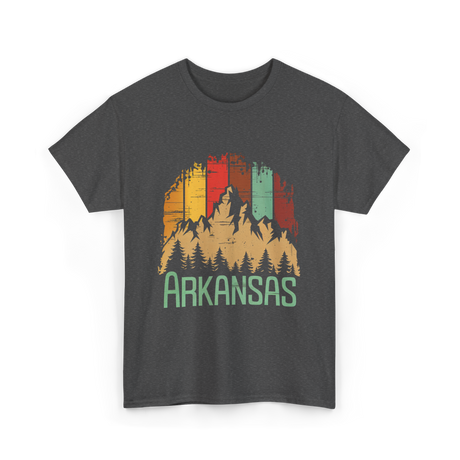 Arkansas Mountains Arkansas T-Shirt - Dark Heather