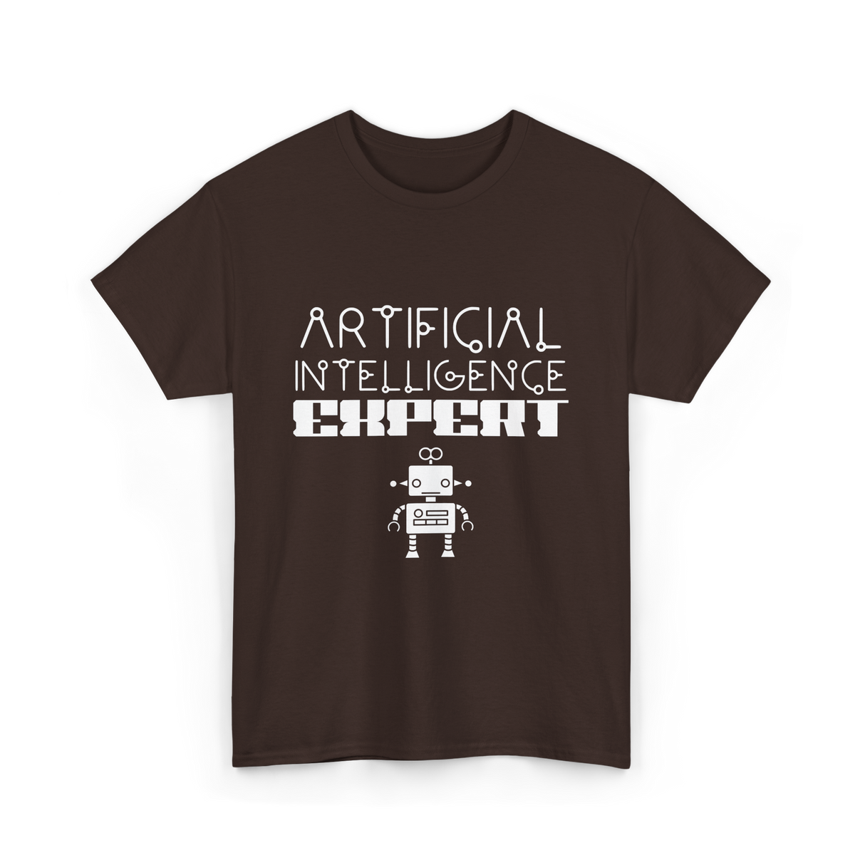 Artificial Intelligence Expert AI Expert T-Shirt - Dark Chocolate