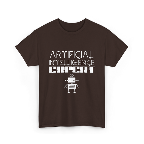 Artificial Intelligence Expert AI Expert T-Shirt - Dark Chocolate